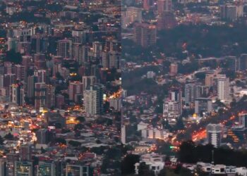 Guatemala City desde el cielo: la metrópoli que no deja de crecer
